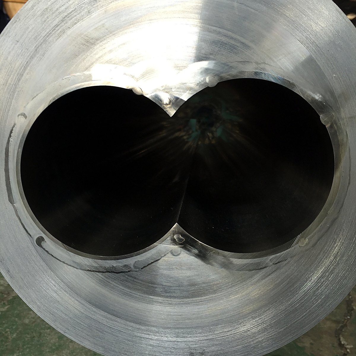 Bimetallic Twin Barrel - screw barrel