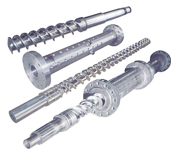 Pin-Type Rubber Barrel & Screw - screw barrel