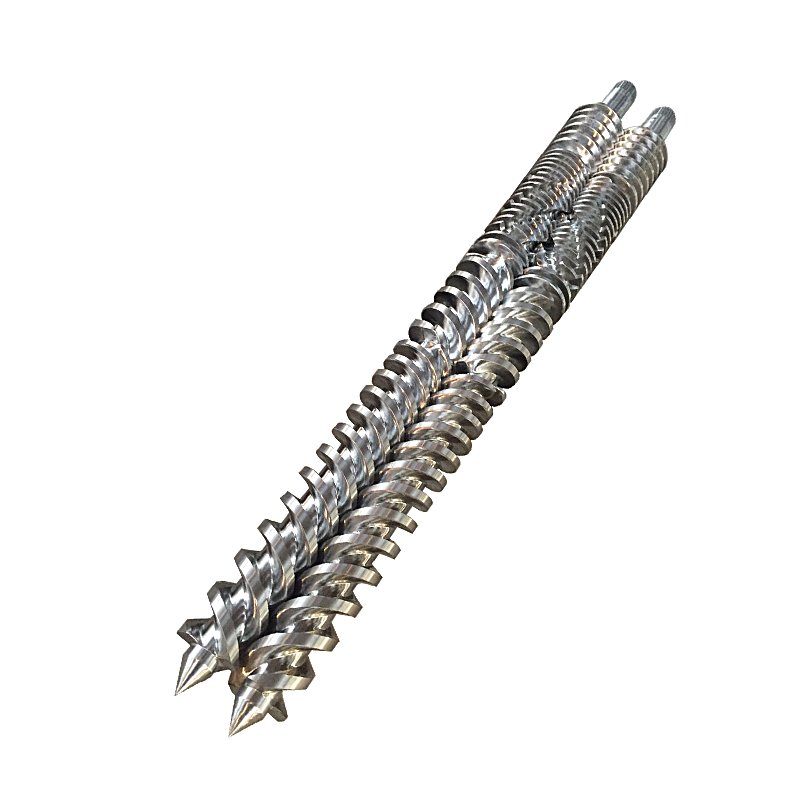 Twin screw set detail