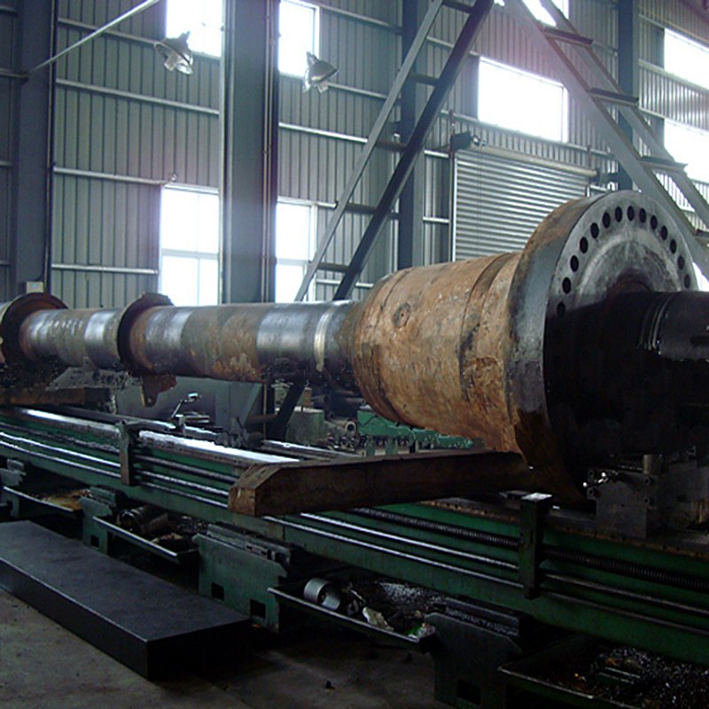 Xiwang screw barrel workshop - Barrel port & flange machining